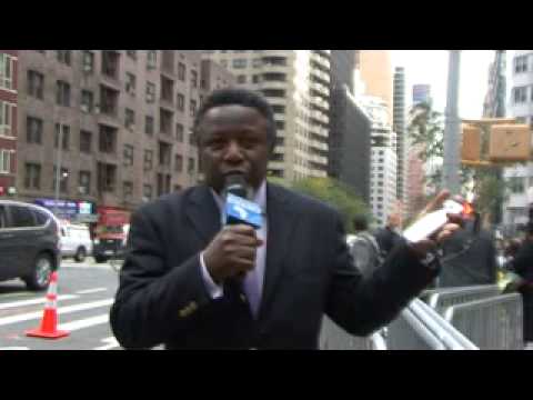 AFRIQUE MEDIA production INTERVIEW ERIC CHINJE NEW YORK 68è ONU